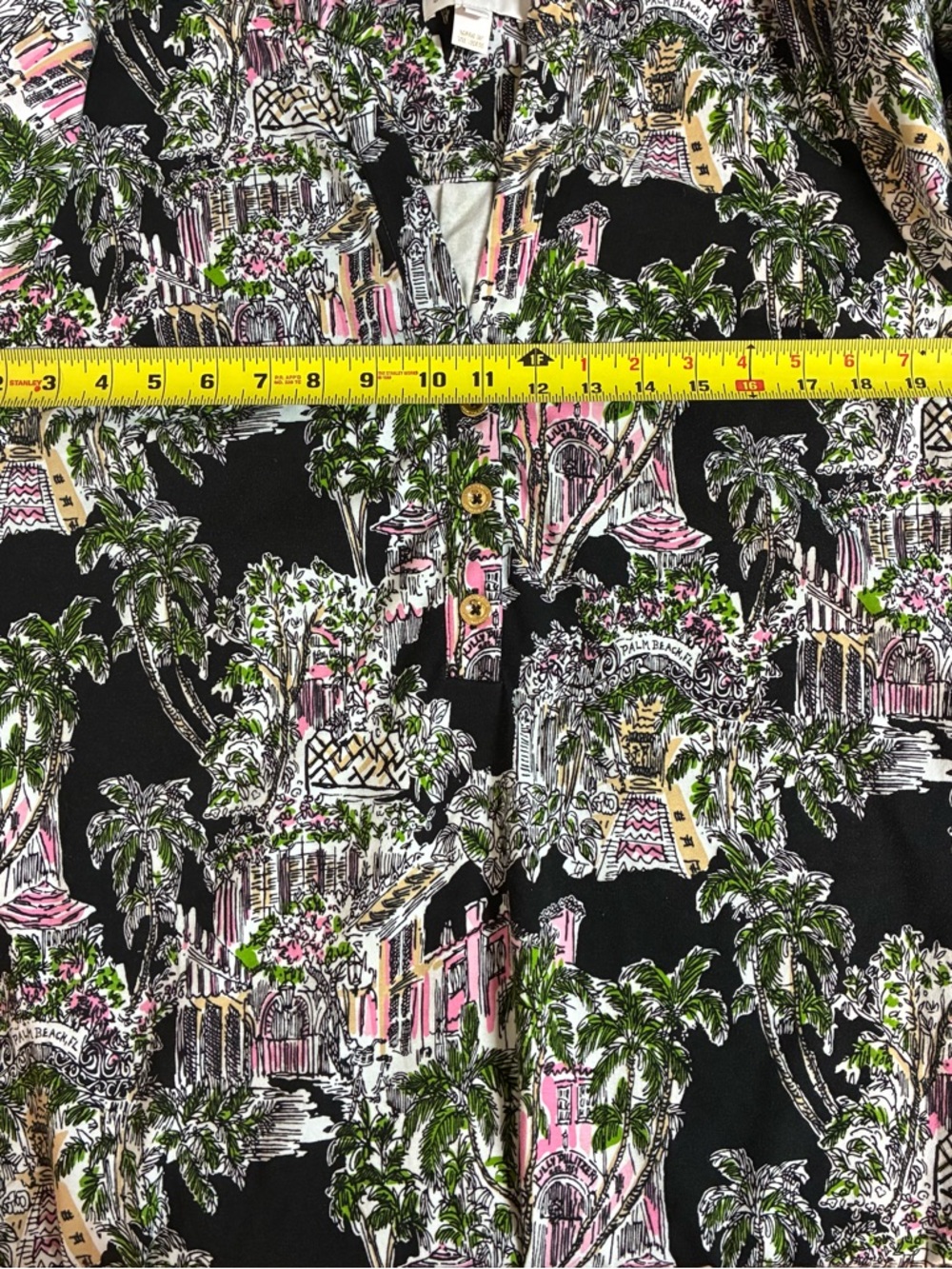 Lilly Pulitzer Knightley Dress in Onyx PB Anniversary Toile XL - Picture 10 of 11